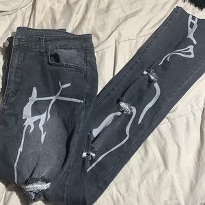 Boot cut jeans